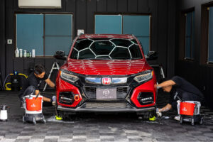 【埼玉県草加市】ホンダヴェエルに純水×お湯洗車