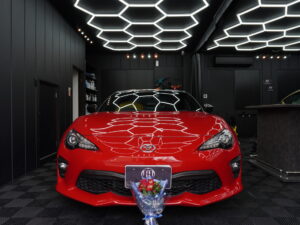 【千葉県】トヨタ 86 ガラベースコーティング施工｜GARACORT BASE