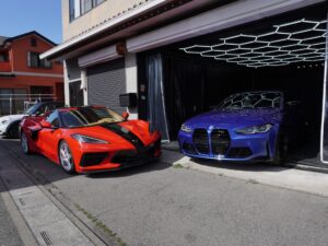 【栃木県那須町】BMW M4 幌コーティング施工｜GARACORT BASE