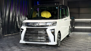 【埼玉県熊谷市】新車ダイハツ タント GARABASEコーティング・全面ガラス撥水施工